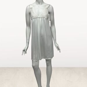 Oscar de la rents Ivory Babydoll Chemise